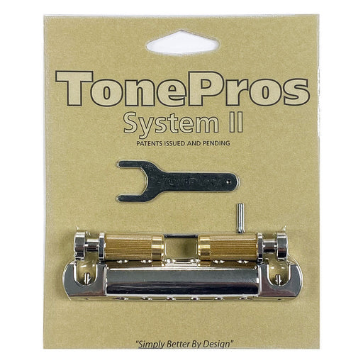 TonePros Standard Vintage Aluminum 1950's Wraparound Nickel VTNA-N