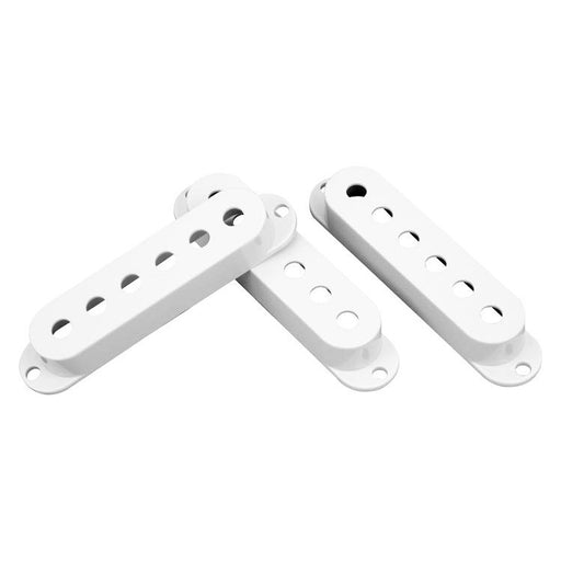 Bare Knuckle Strat Single-Coil Pickup Cover Set White